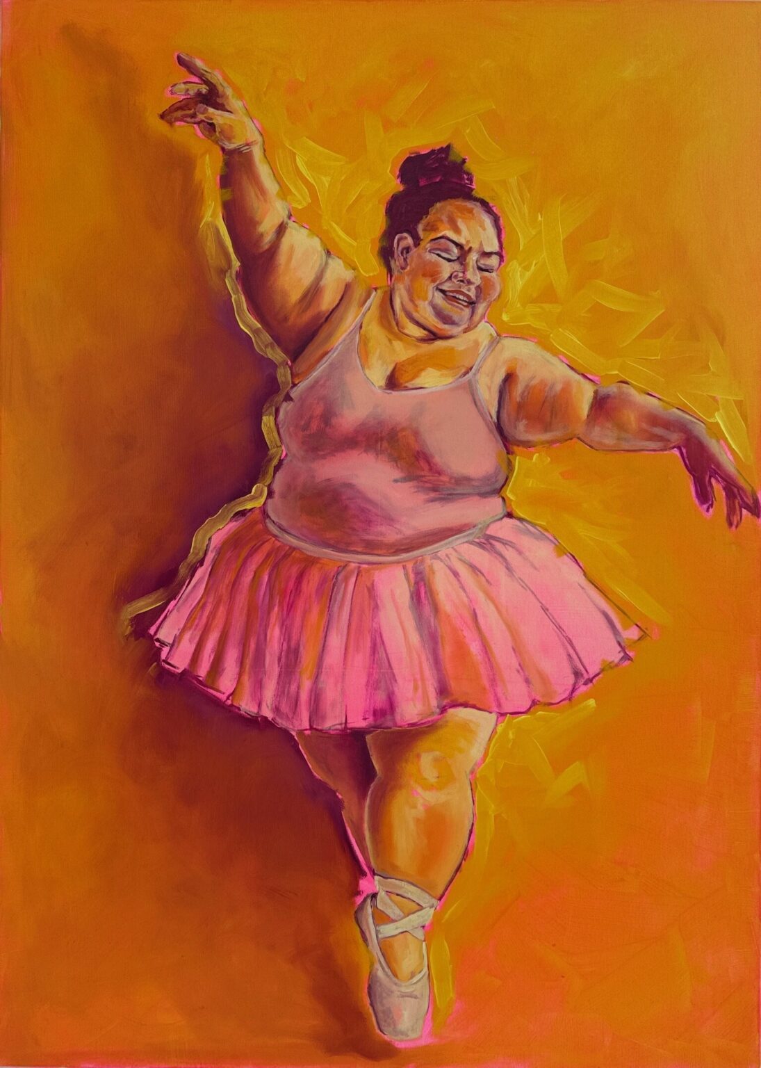 dance – painting by Annkathrin Immler