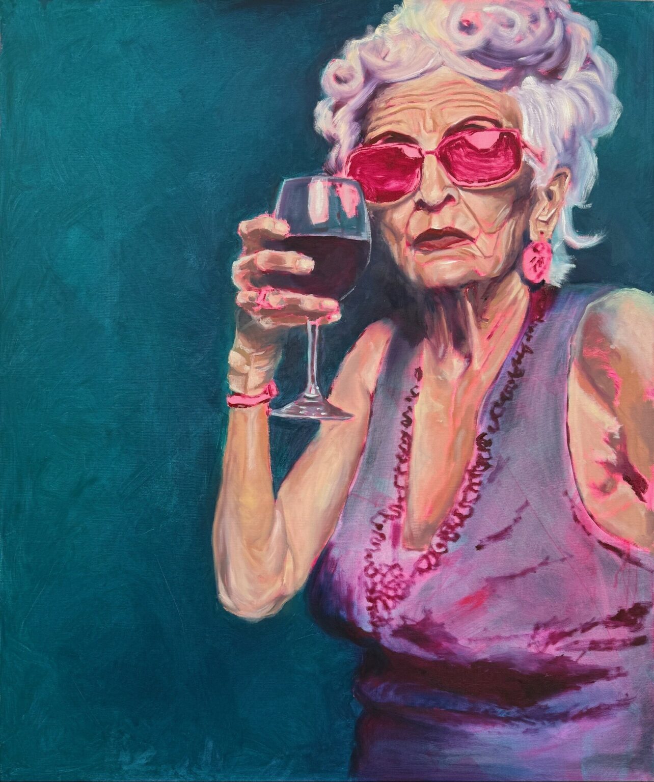 everything is everything – painting by Annkathrin Immler